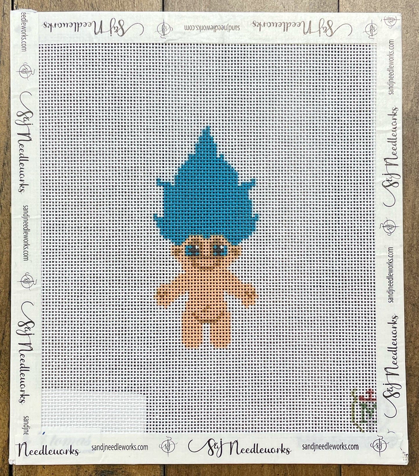 Troll with Teal Hair