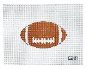 Football - CAM Designs - Needlepoint Canvas 13 mesh
