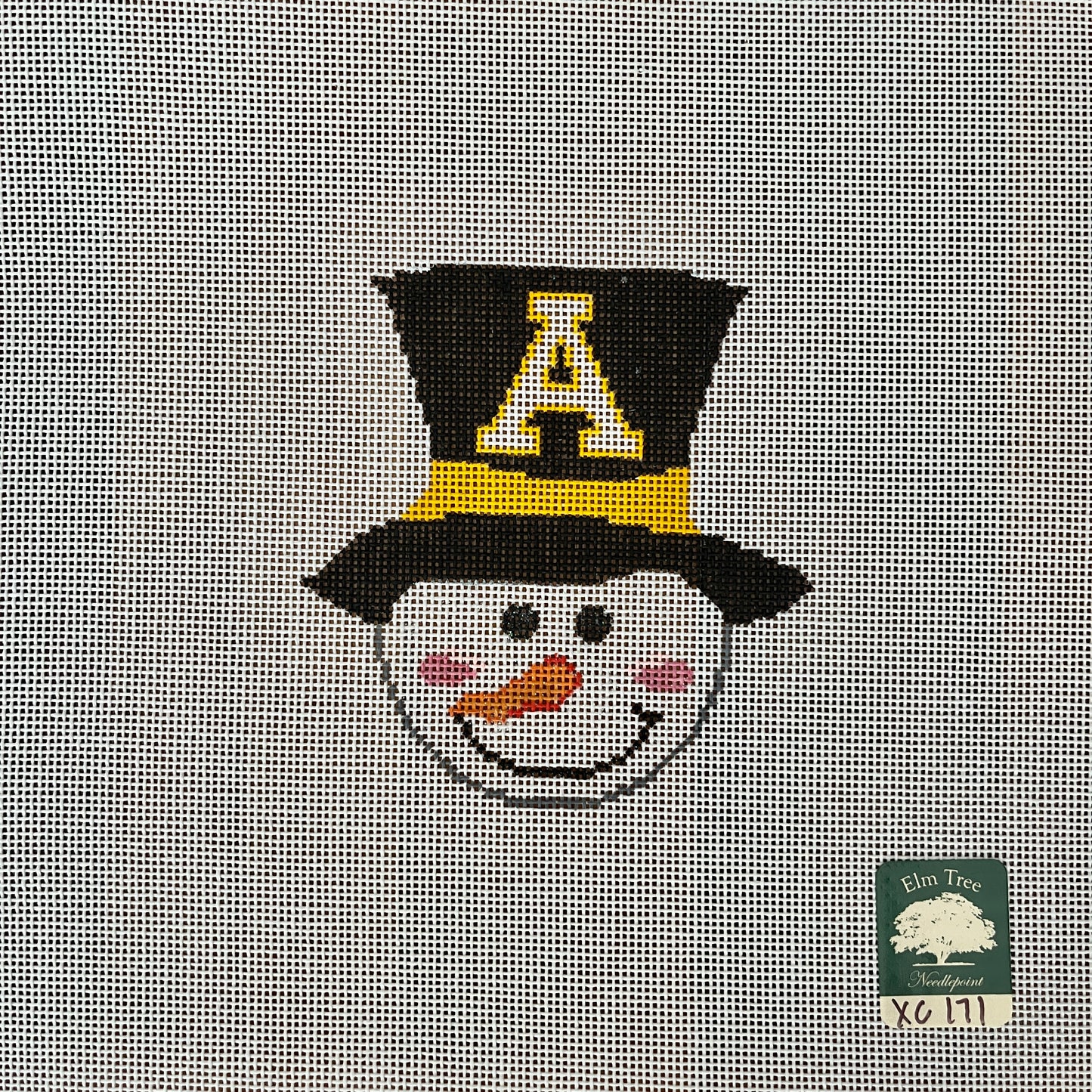 Appalachian State Hat on Snowman