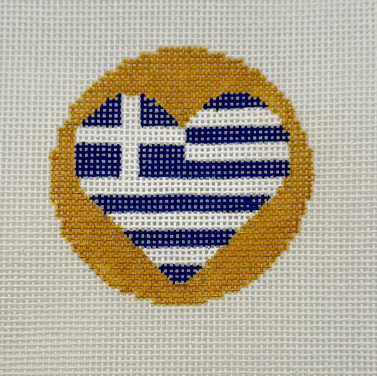 Heart Flag - Greece