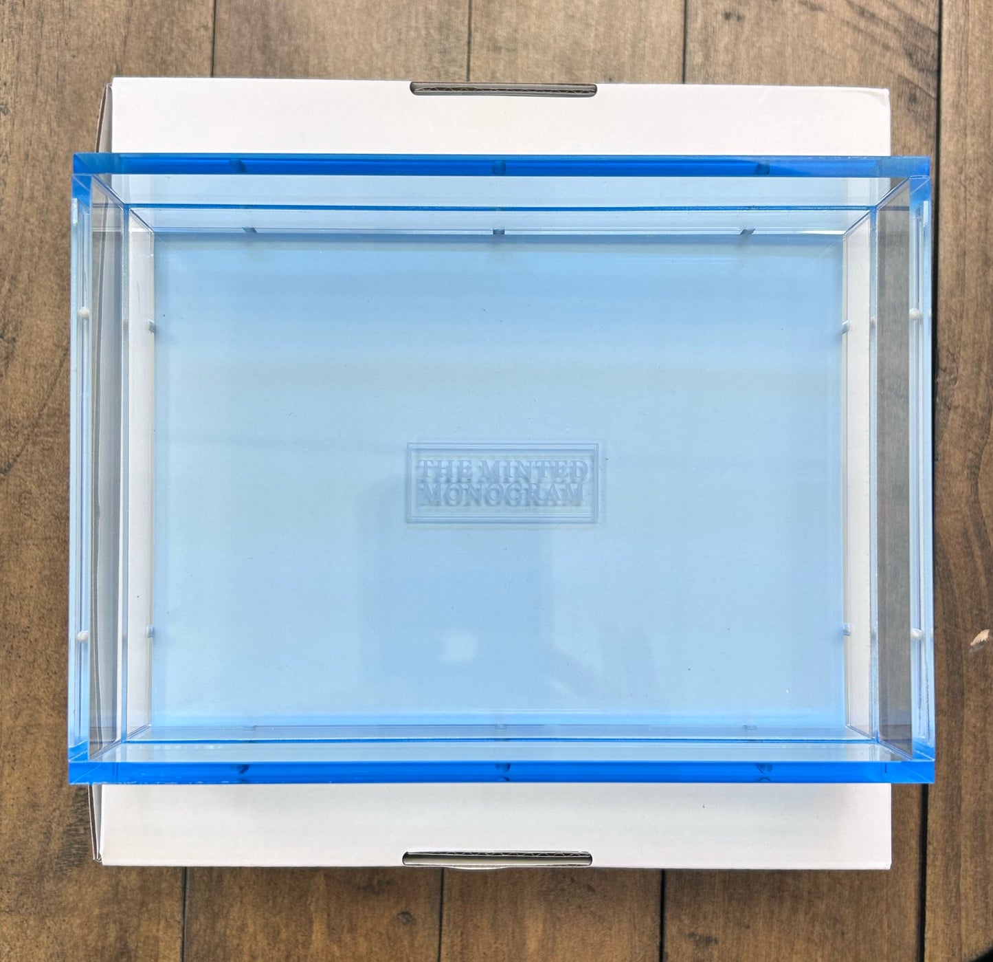 Magnetic Acrylic Tray - Light Blue