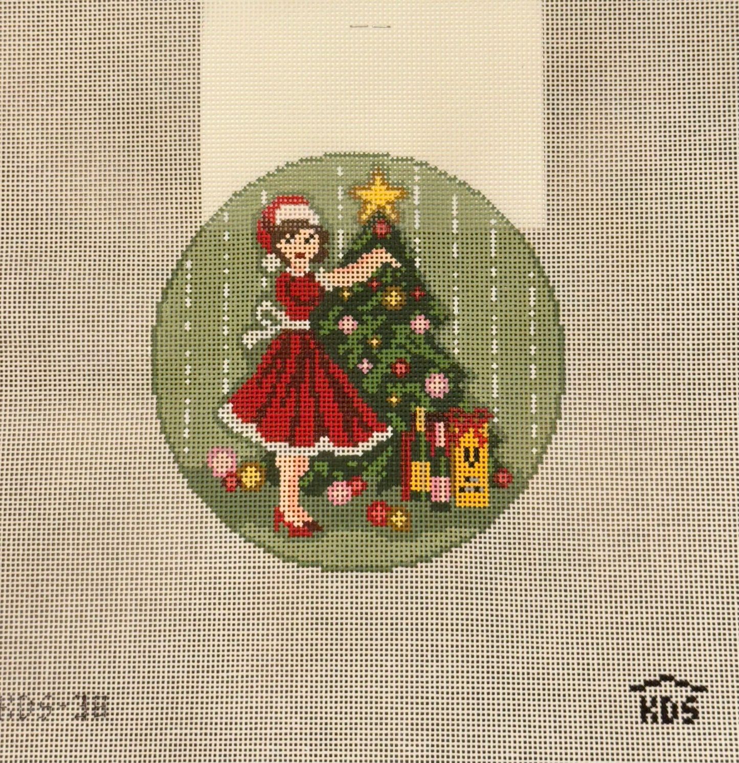 Betty Loves Bubble #5 Trimming the Tree plus Stitch Guide