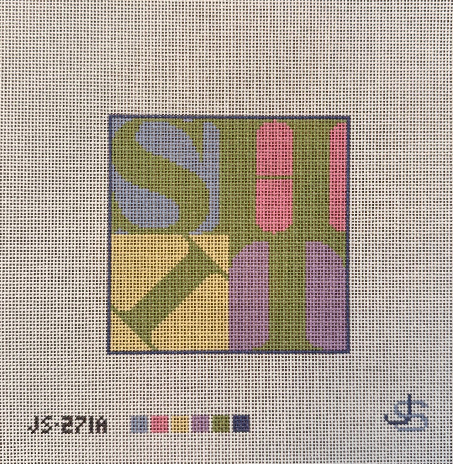 Shit Pastel coaster canvas