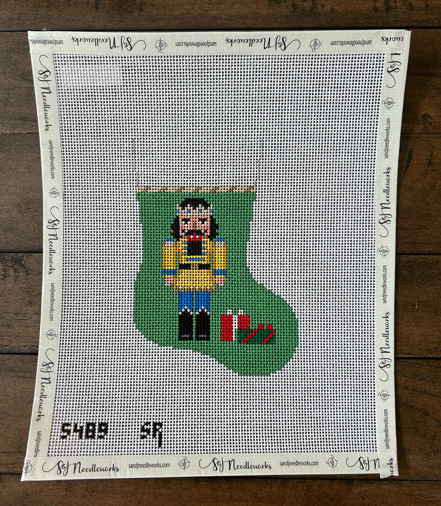 Nutcracker - Yellow King Mini Stocking