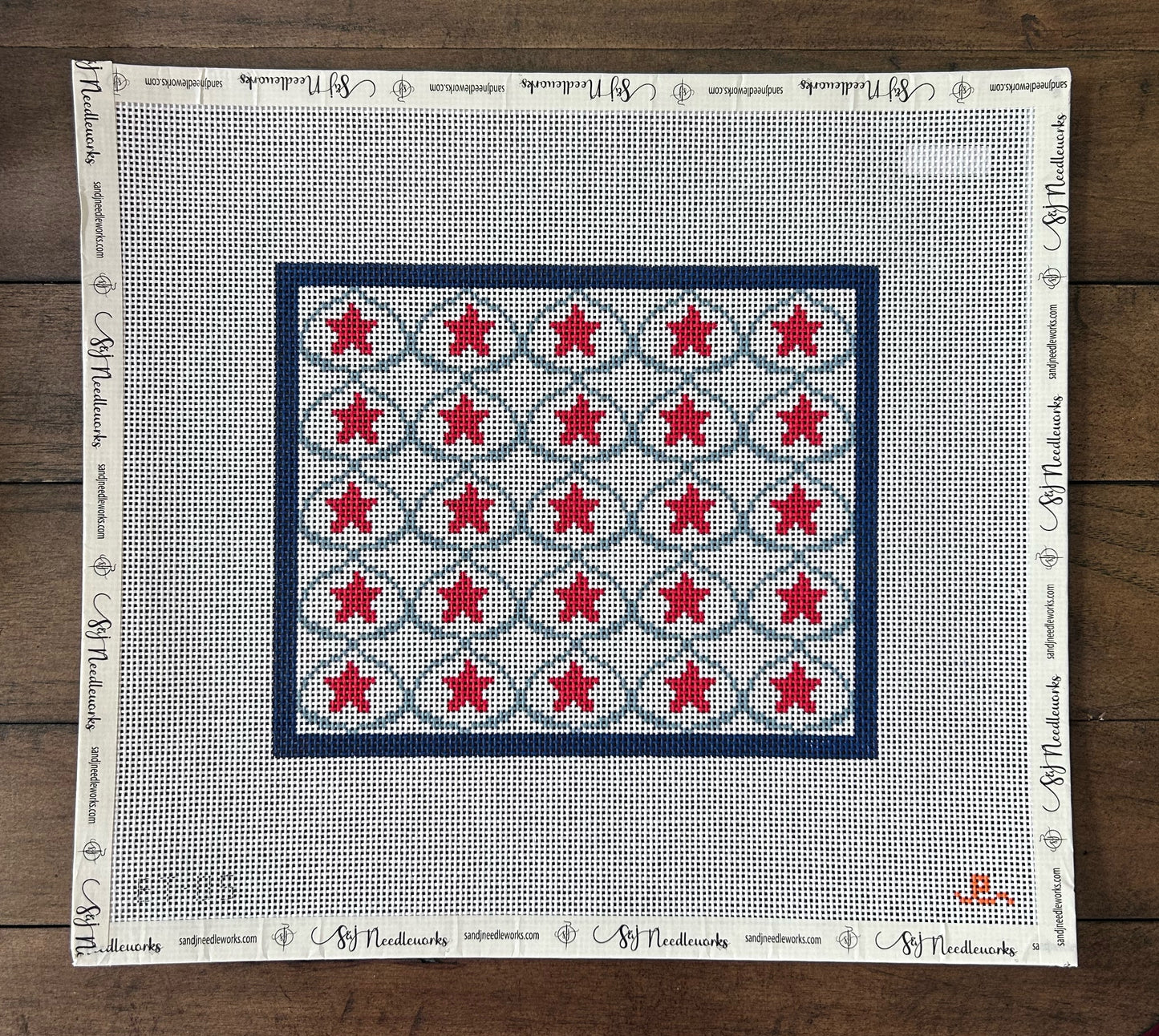 Patriotic Pattern Canvas