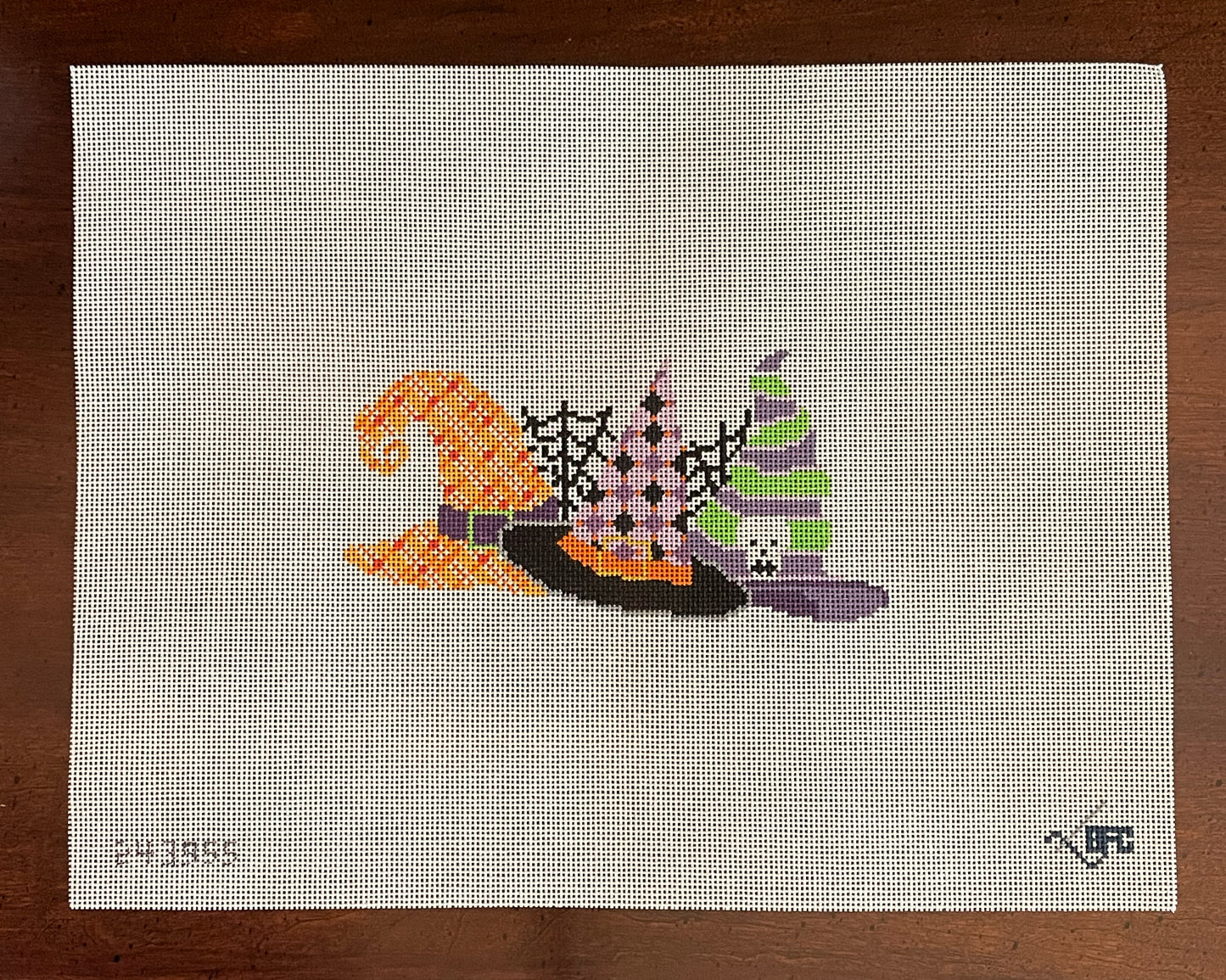Witches Hats - Blueberry Point - Needlepoint Canvas