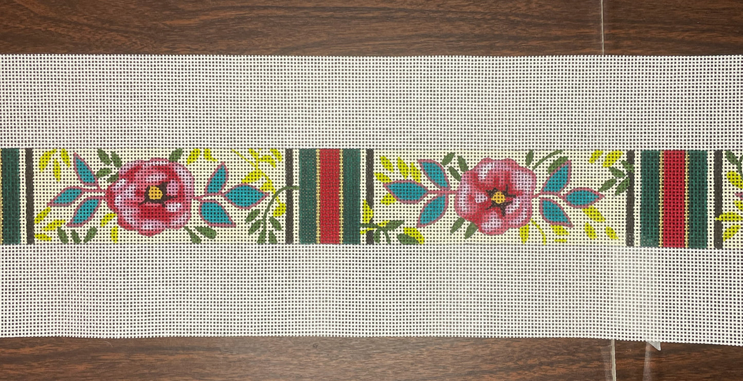 Flower Strap - Colors of Praise - Needlepoint Canvas