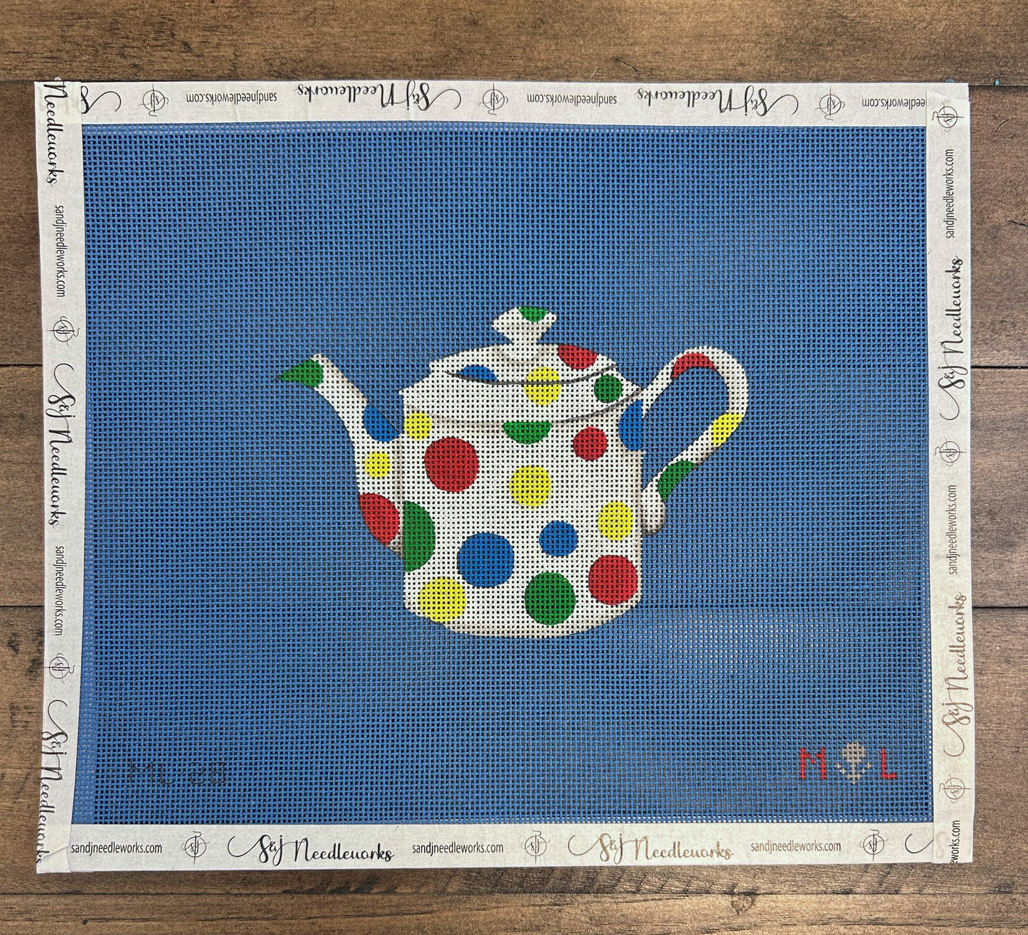 Polka Dot Tea Pot