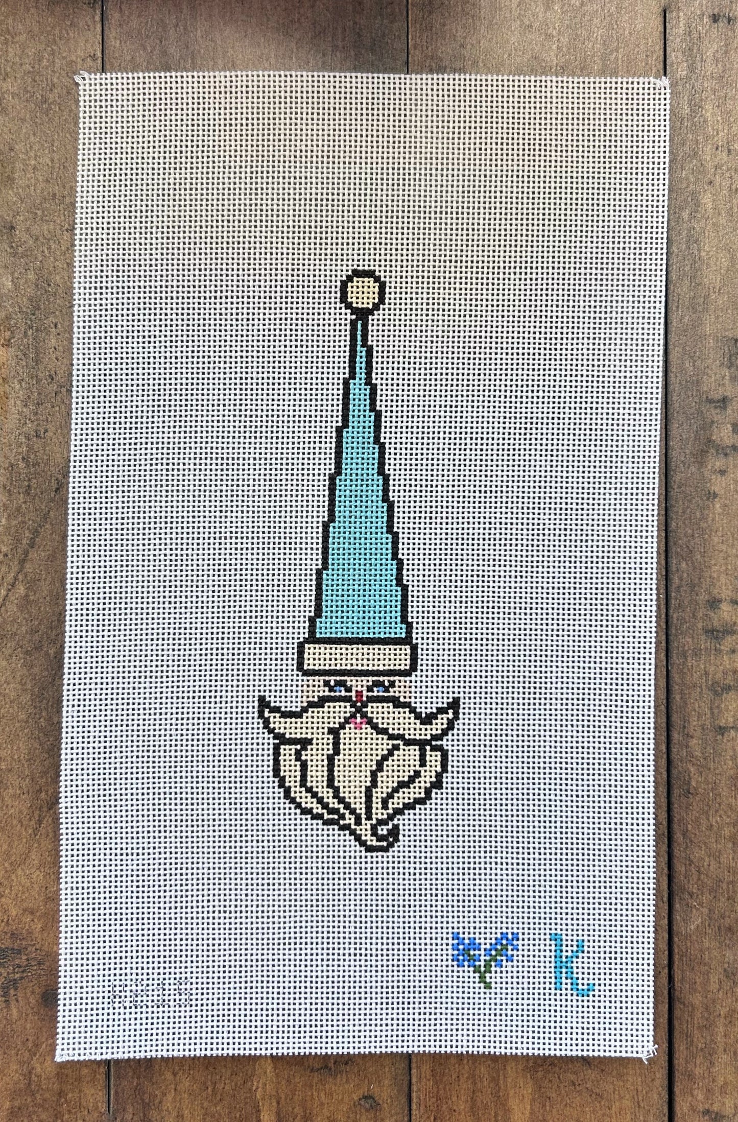 Retro Santa - Teal Hat