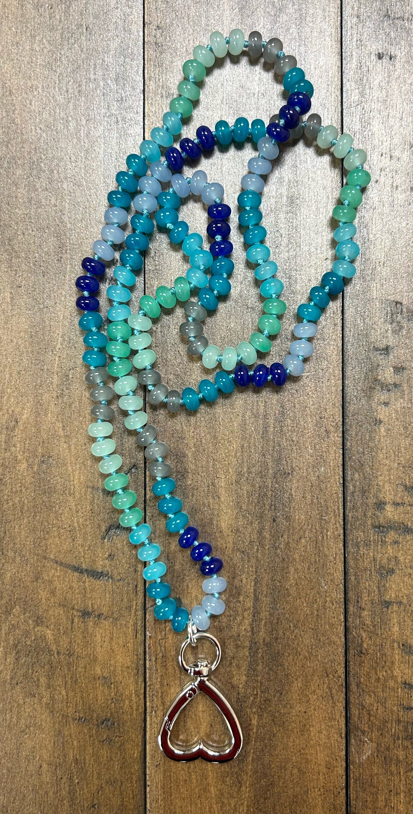 Gemstone Chatelaine - Gulfstream Multi Pez - Victoria Whitson - Needlepoint Accessory