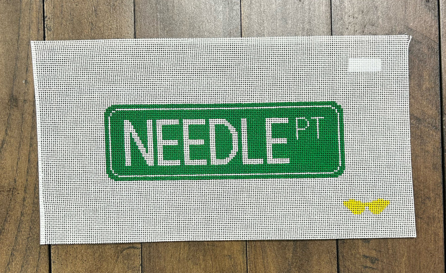 Needle Point Street Sign
