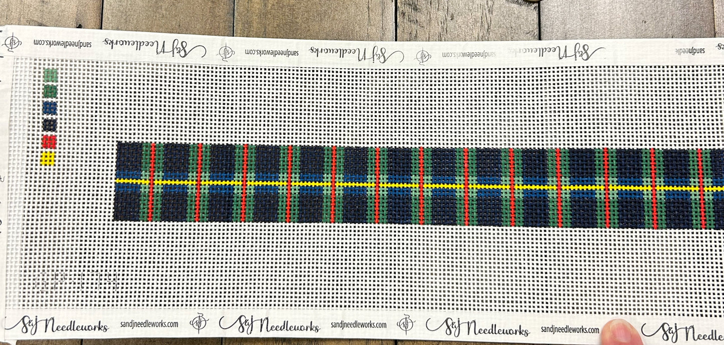 Tartan Belt - Goodpoint Needlepoint - Needlepoint Canvas