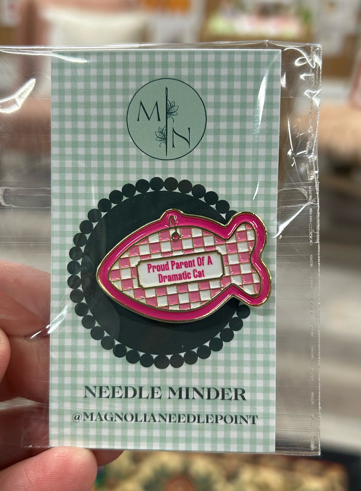 Proud Parent of a Dramatic Cat Needleminder