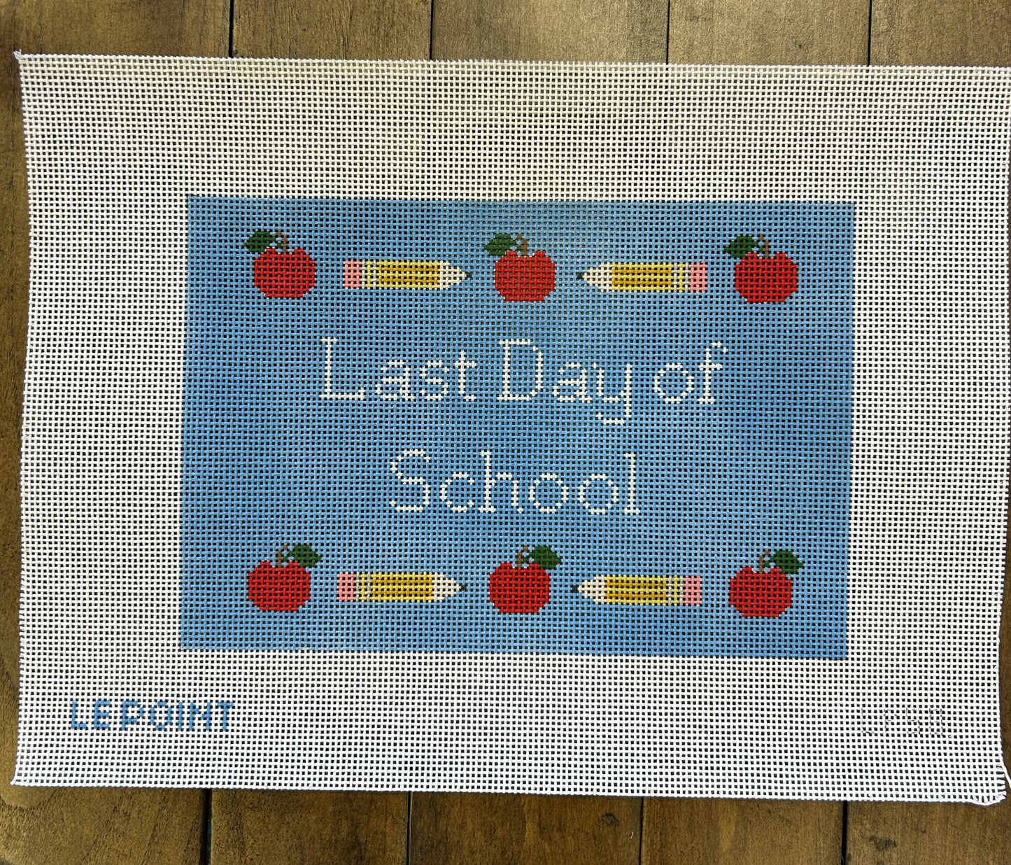 Last Day of School - Le Point Studio - Needlepoint Canvas