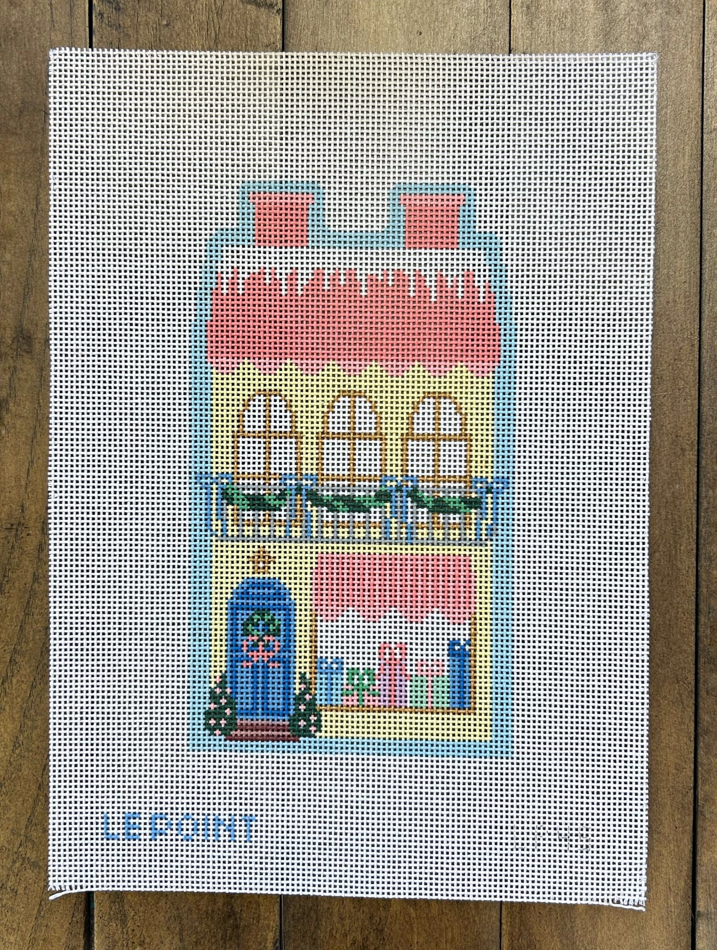 Christmas Village Yellow Shop