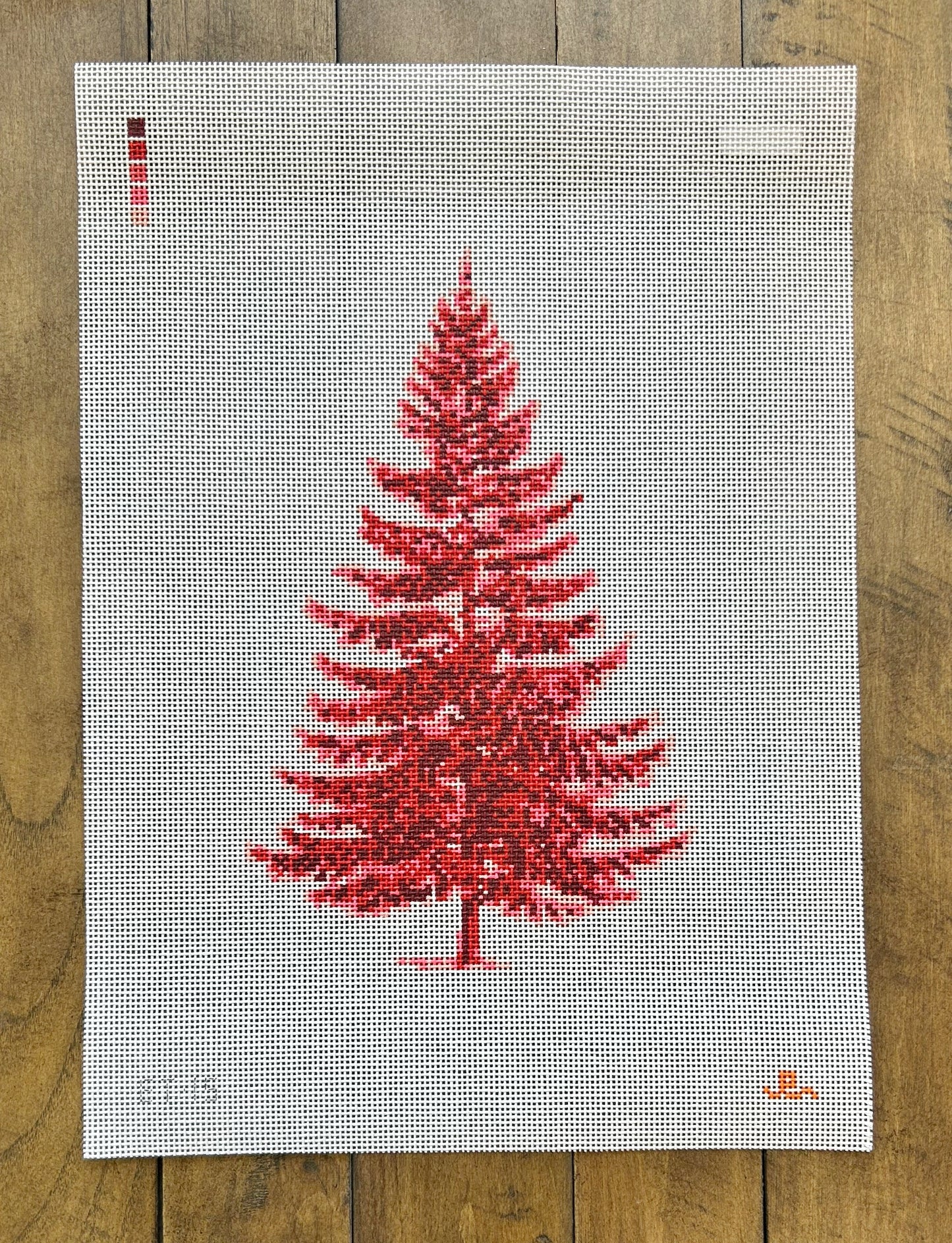 Red Fir Tree Canvas