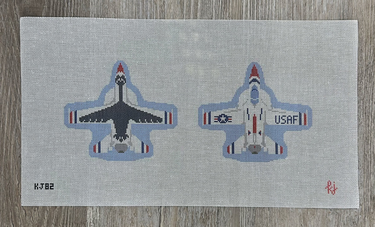 2 Sided Thunderbird Plane