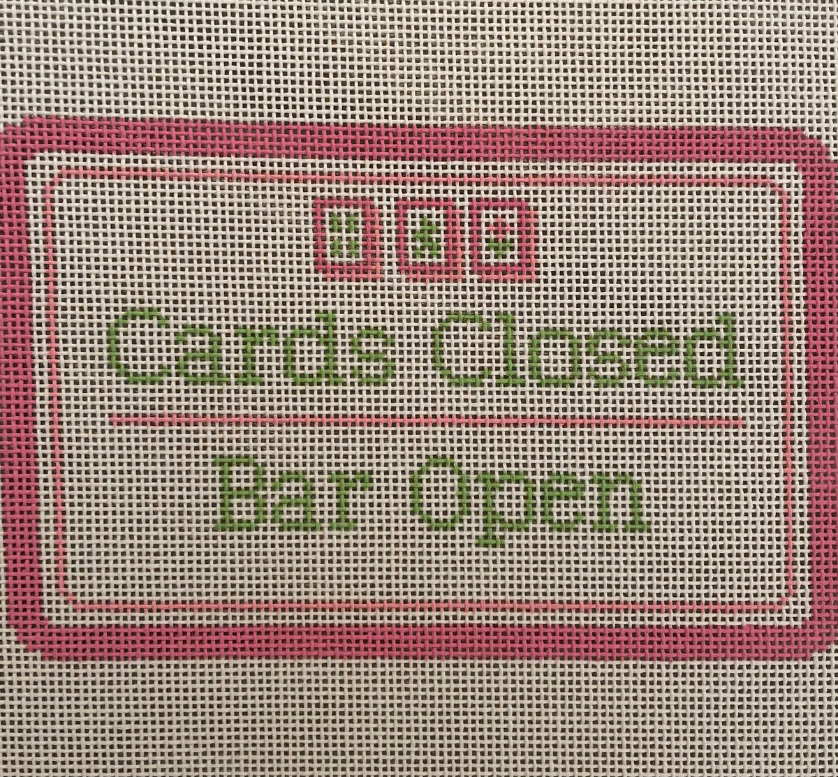Cards Closed, Bar Open: Mahjong