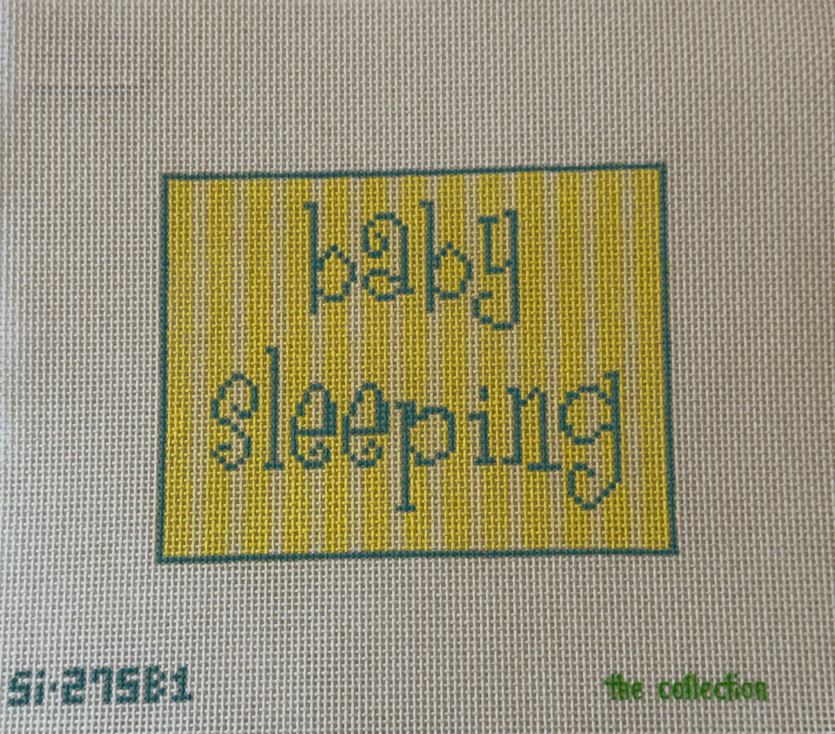 Baby Sleeping Yellow