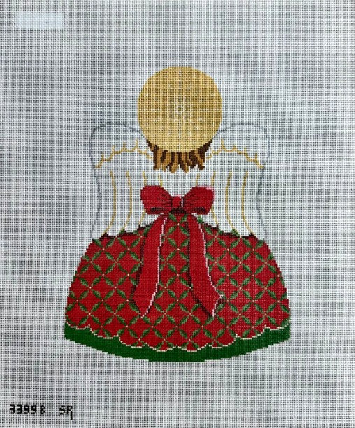 Red Star Angel, Tree Topper (Back)