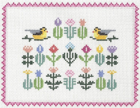 Sampler Pillow - Trunk Show