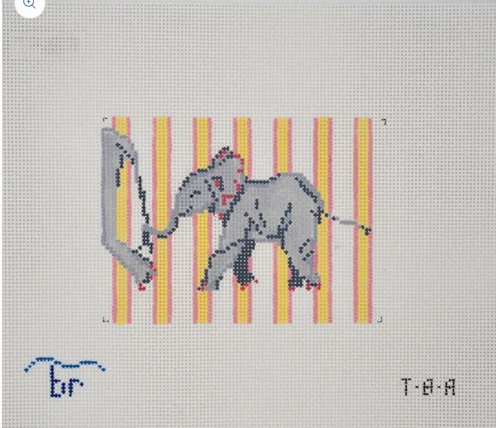 Hang On, Baby Elephant!