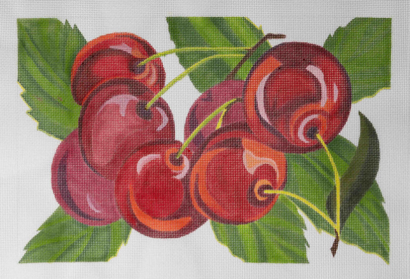 Cherries - Julie Pischke - Needlepoint Canvas