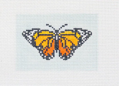 Monarch Bag Tag Canvas