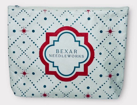 Bexar Needlepoint Stash Bag Accessory
