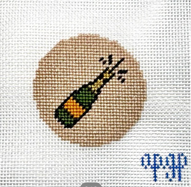 A Charmed Season - Champagne Bag Tag