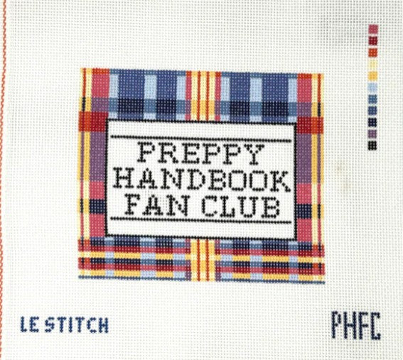 Preppy Handbook Fan Club Canvas