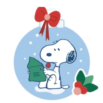 Peanuts Snoopy Dear Santa Needleminder
