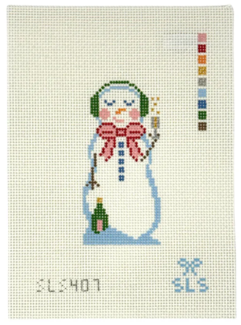 Champagne Snowman