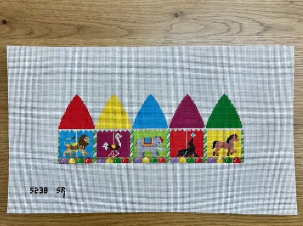Animal Carousel 3D Gingerbread Dome