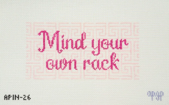 Mind Your Own Rack Insert
