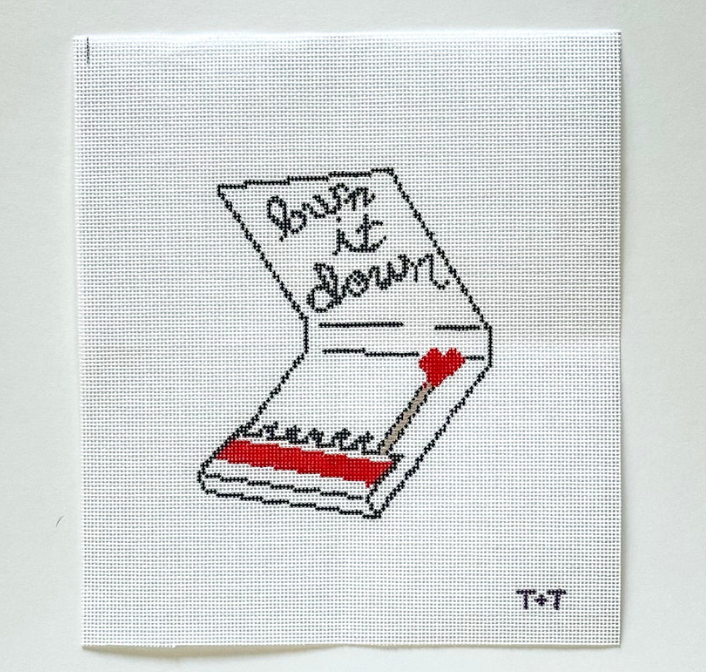 Burn It Down Matchbook