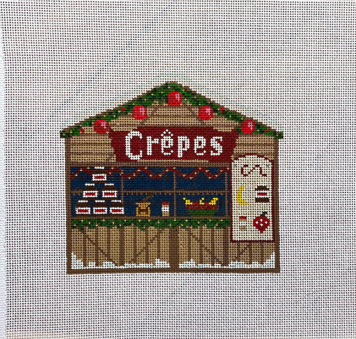European Christmas Market Crepes Stall