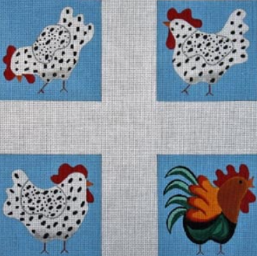 Chicken, Chicken, Chicken, Rooster Coasters