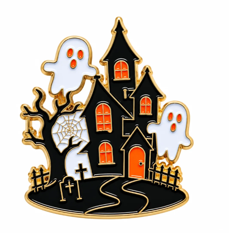 Haunted House Needle Minder Accessory