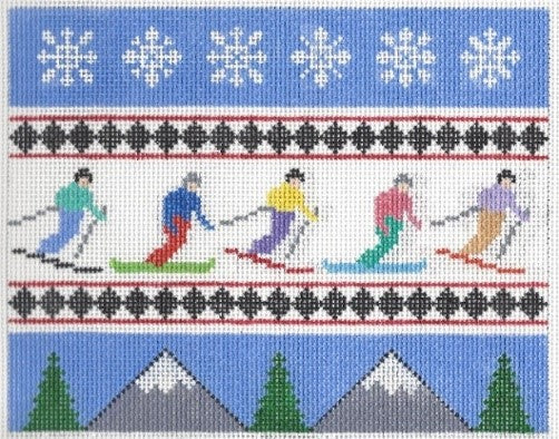Skier/Snowboarder Pillow - Trunk Show