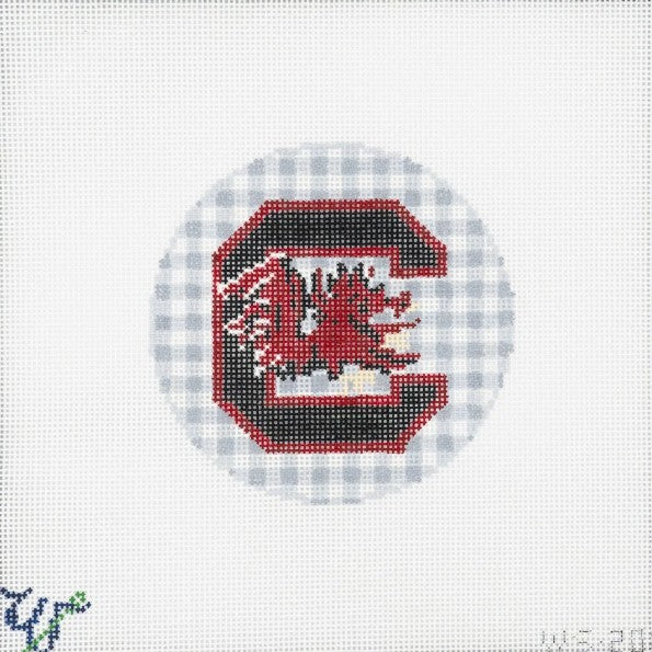 South Carolina (USC) Round Canvas