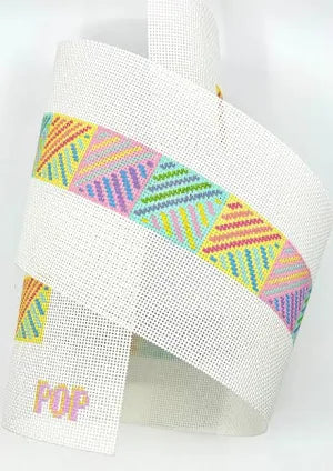 Quilted Diagonals Bag Strap