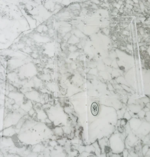 10.25" Square Magnetic Acrylic Tray