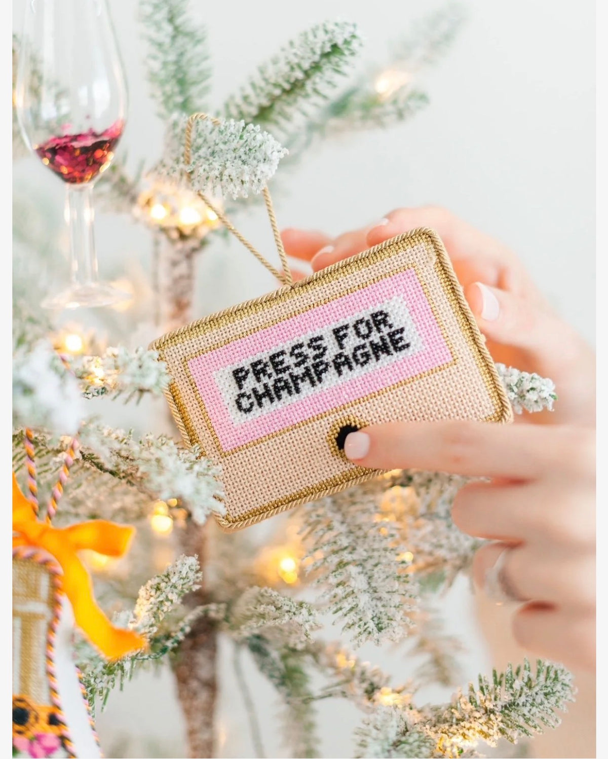 Press for Champagne - Pink 18 mesh