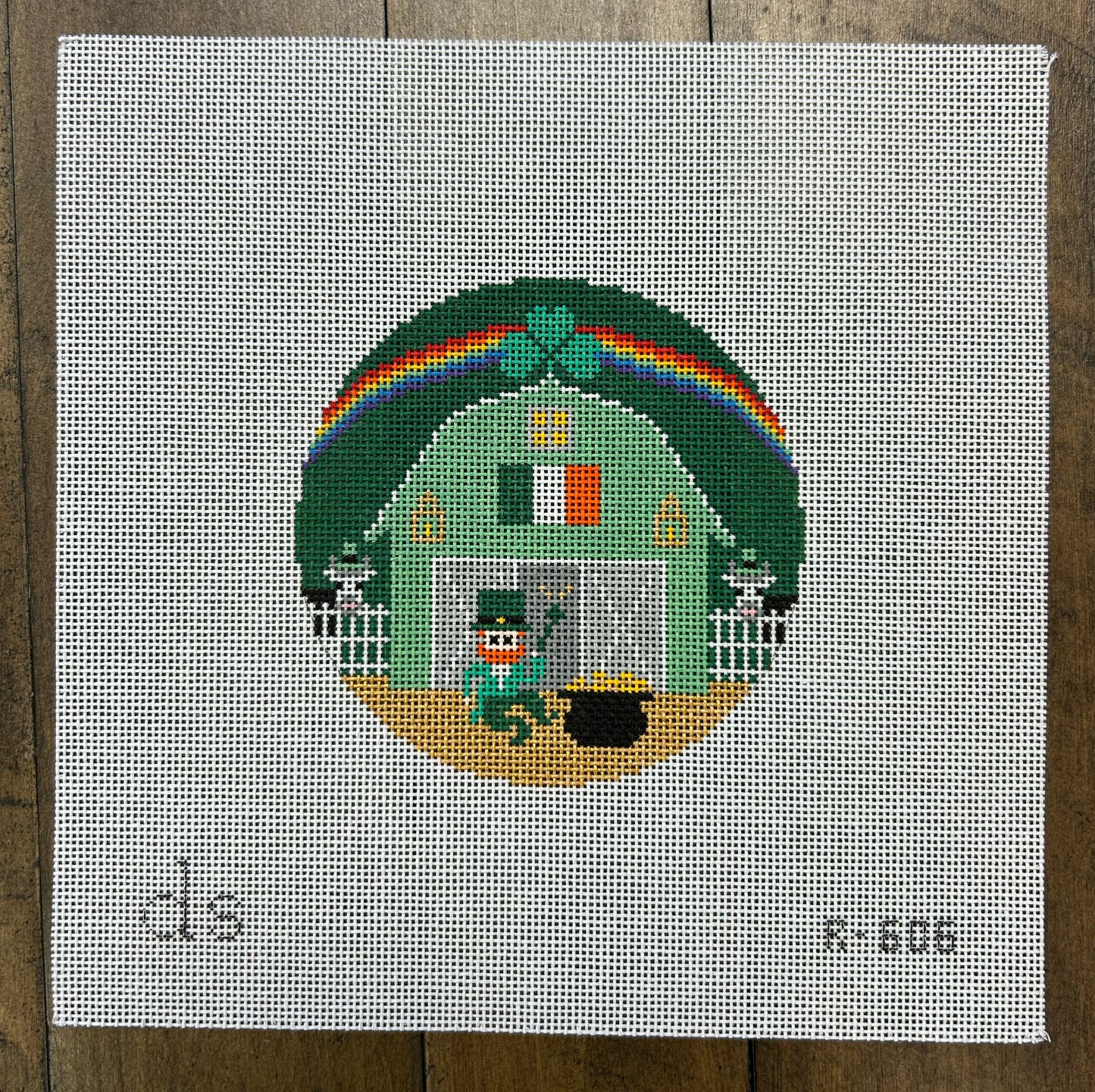 Halloween Barn Canvas