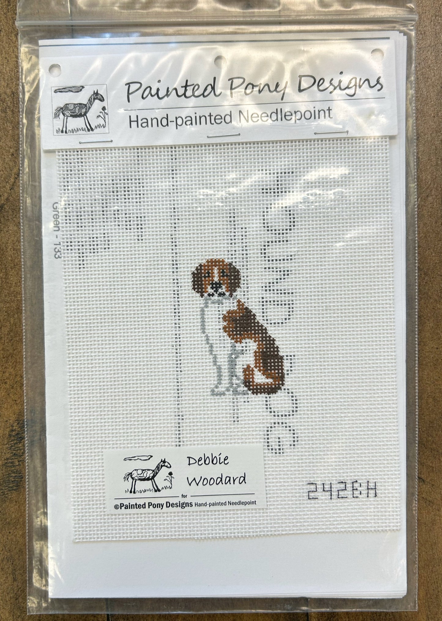 Beagle with Stitch Guide