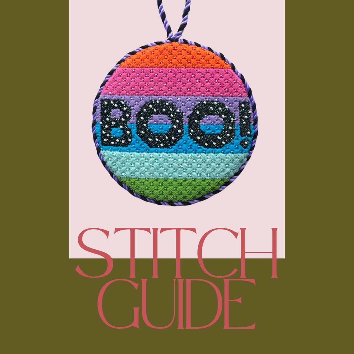 Stitch Guide - Colorful Boo!