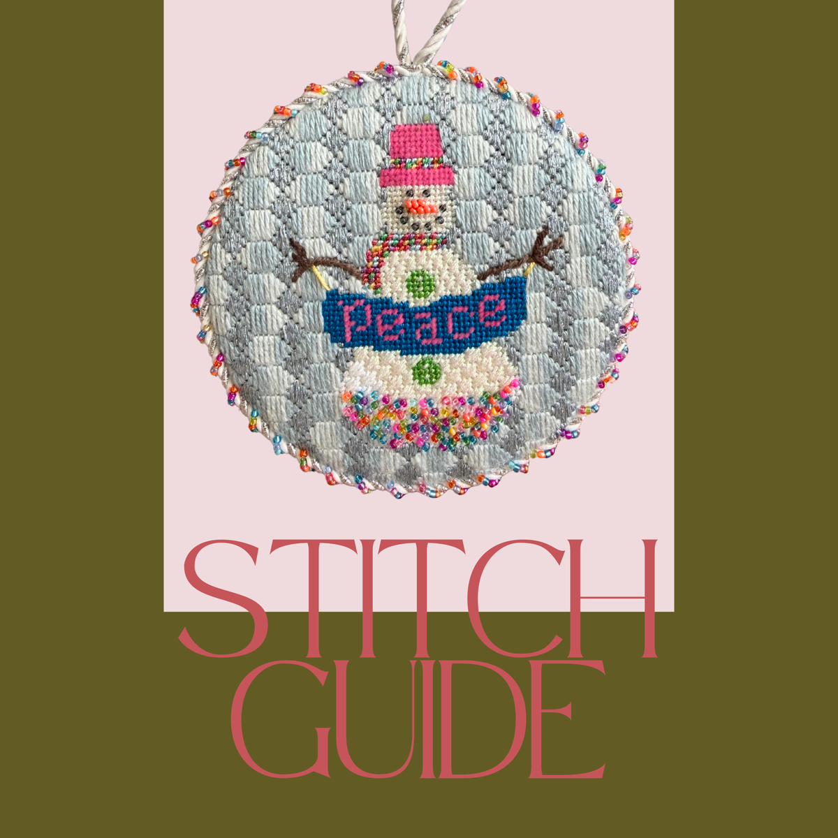 Stitch Guide - Sprinkle Snowman