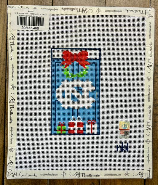 North Carolina Christmas Door