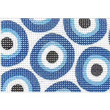 Evil Eye Pattern Square